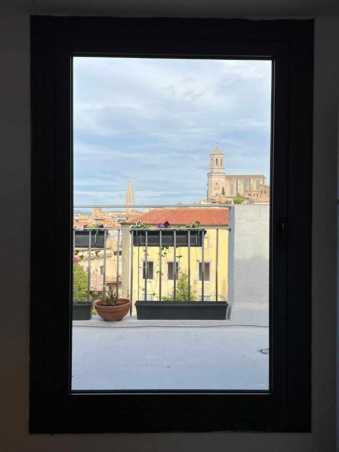 Romantic Duplex With Terrace And Great Views 赫罗纳 外观 照片