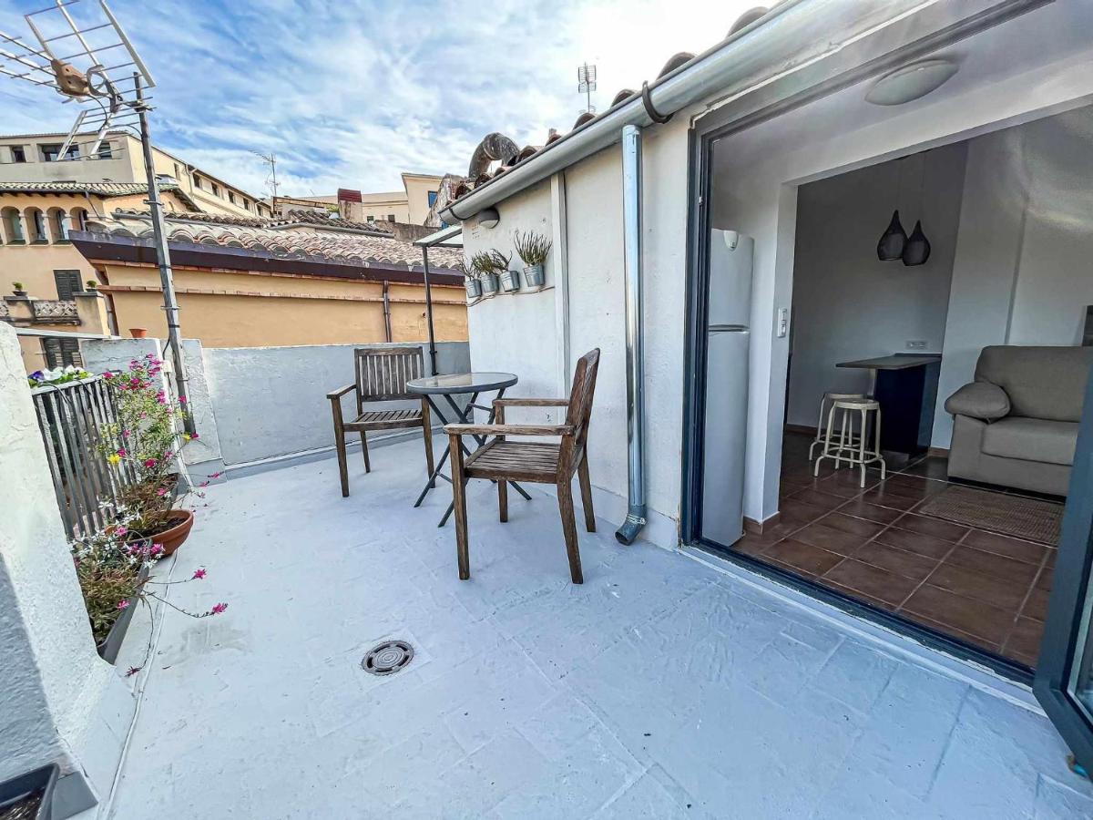 Romantic Duplex With Terrace And Great Views 赫罗纳 外观 照片