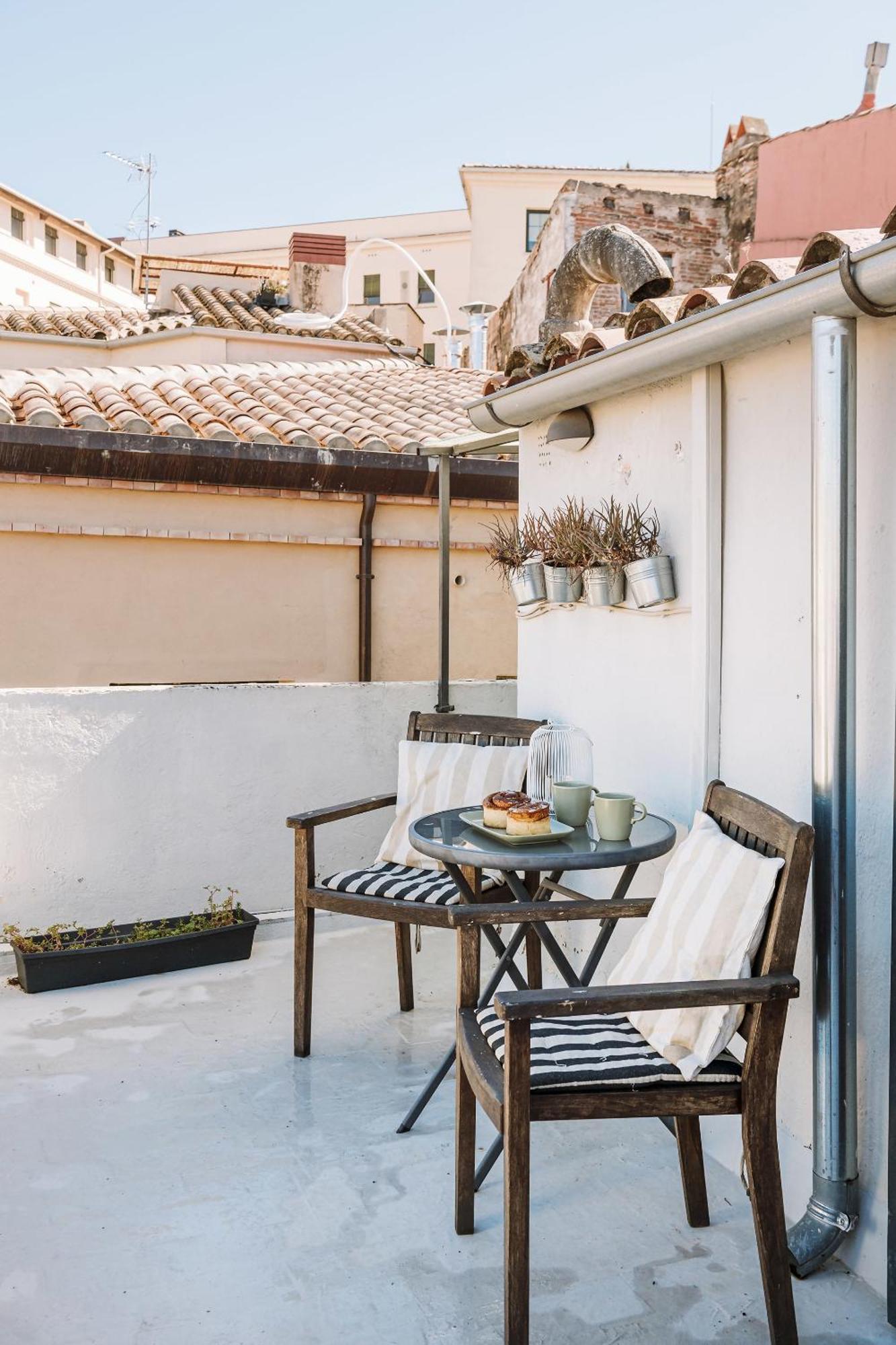 Romantic Duplex With Terrace And Great Views 赫罗纳 外观 照片