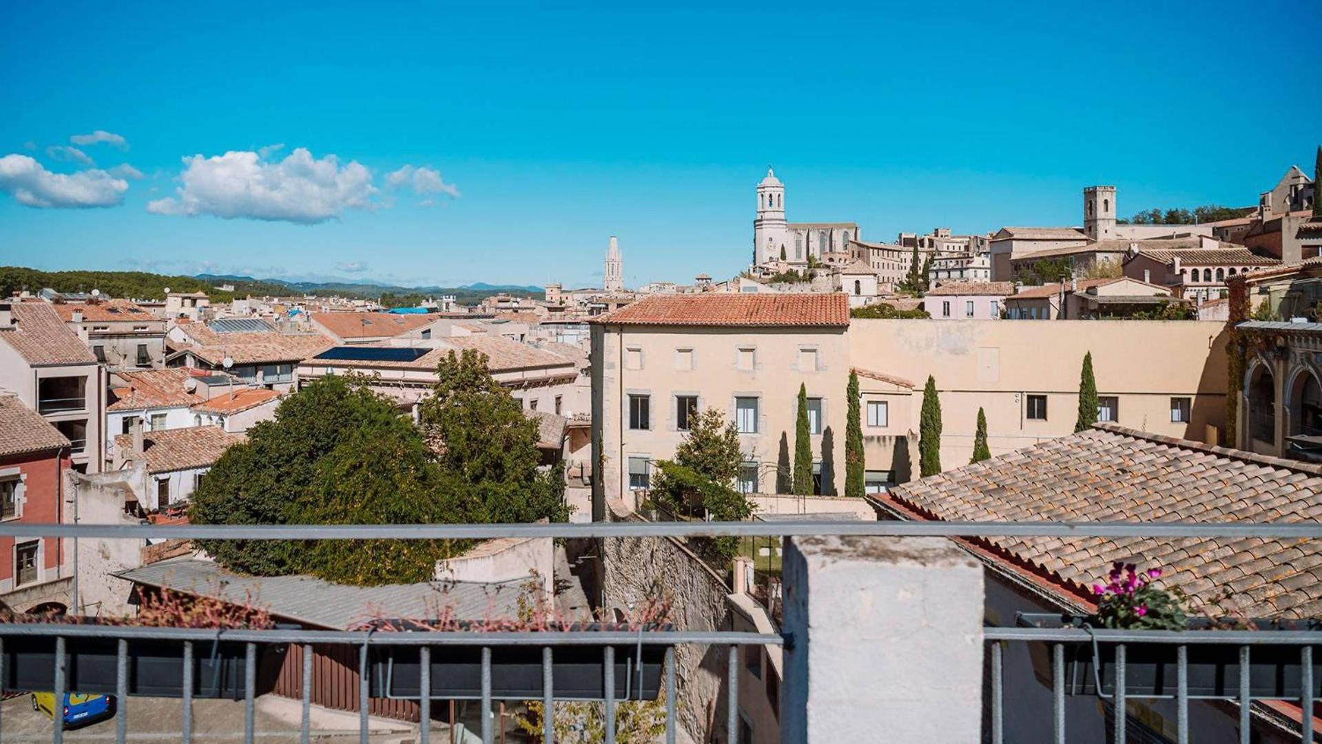 Romantic Duplex With Terrace And Great Views 赫罗纳 客房 照片