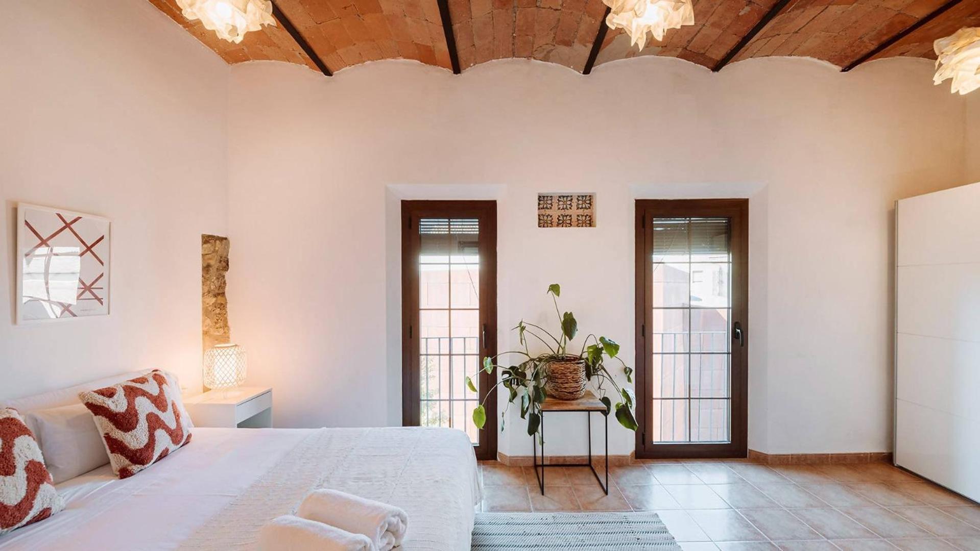 Romantic Duplex With Terrace And Great Views 赫罗纳 客房 照片