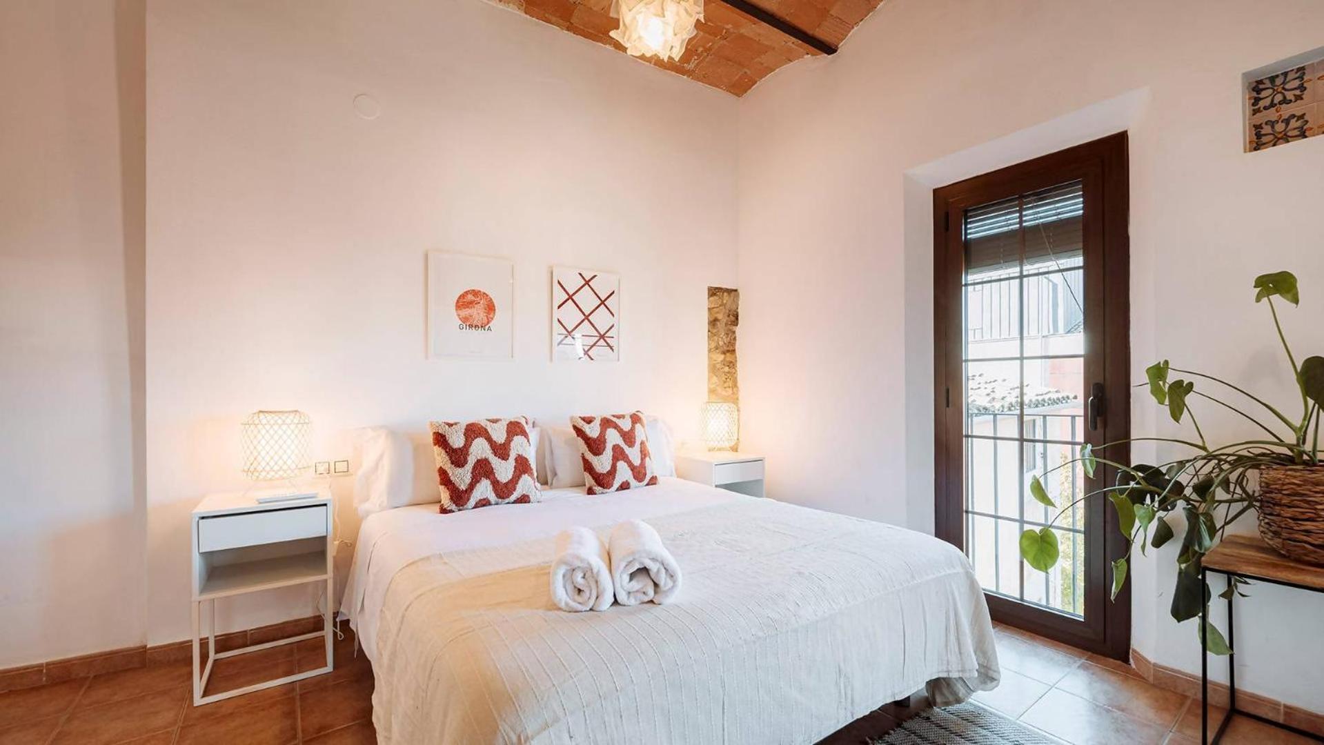 Romantic Duplex With Terrace And Great Views 赫罗纳 客房 照片